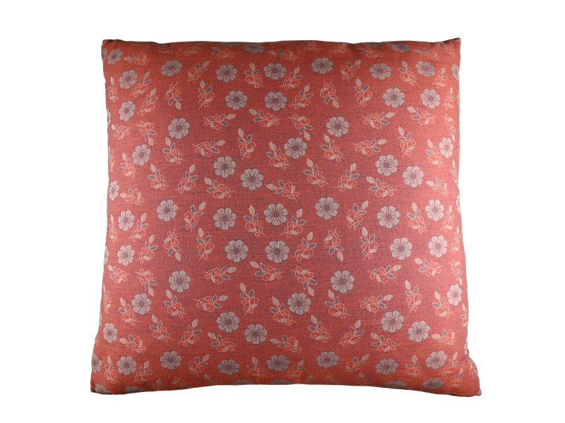 Det Gamle Apotek Kissen, H 50Cm, B 50Cm, Rot