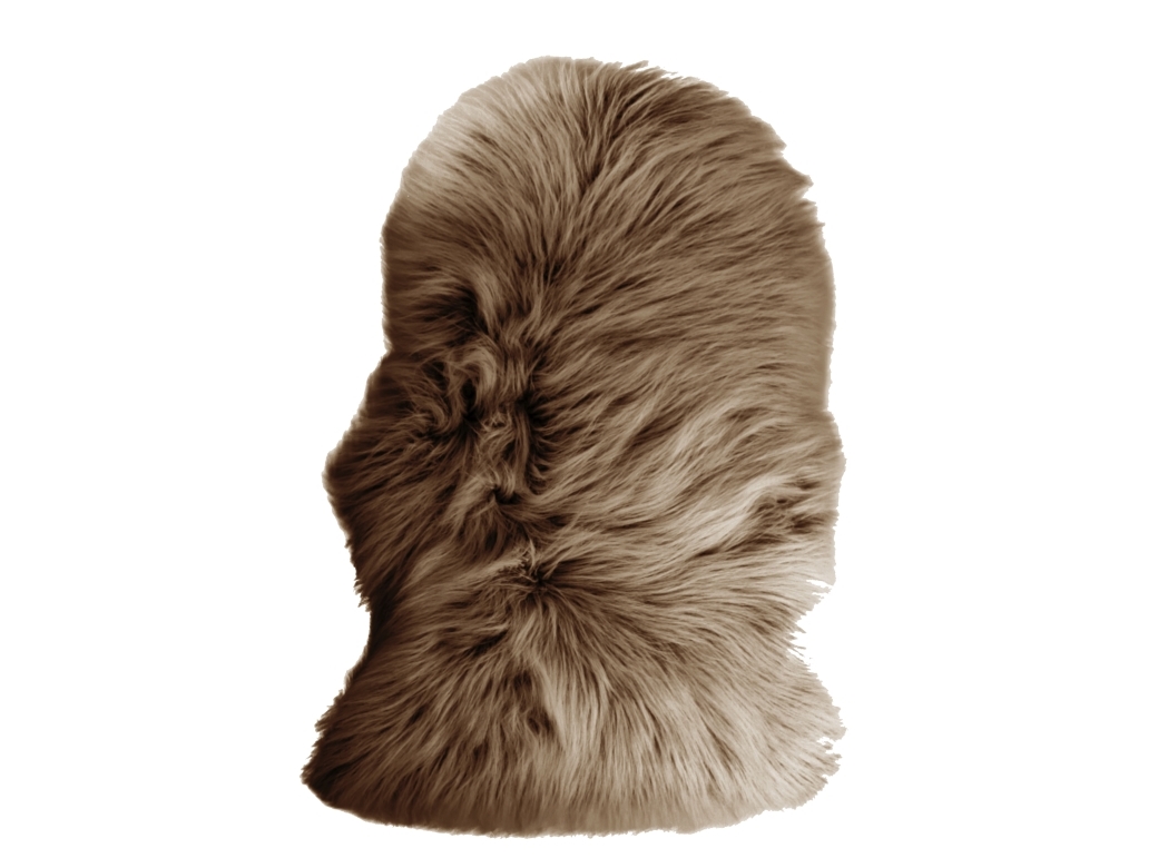 Det Gamle Apotek Kunstigt lammeskind - mocca, h 90cm, b 60cm