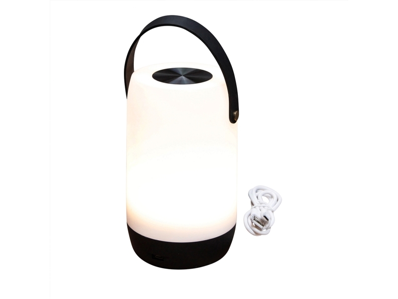 Det Gamle Apotek solbordslampa H 18,5 x Ø 11,5 cm 1/fp vit inkl. 1x18650 1200 mAh USB | Belysning - Inomhusbelysning - Bordslampa | GameStuff