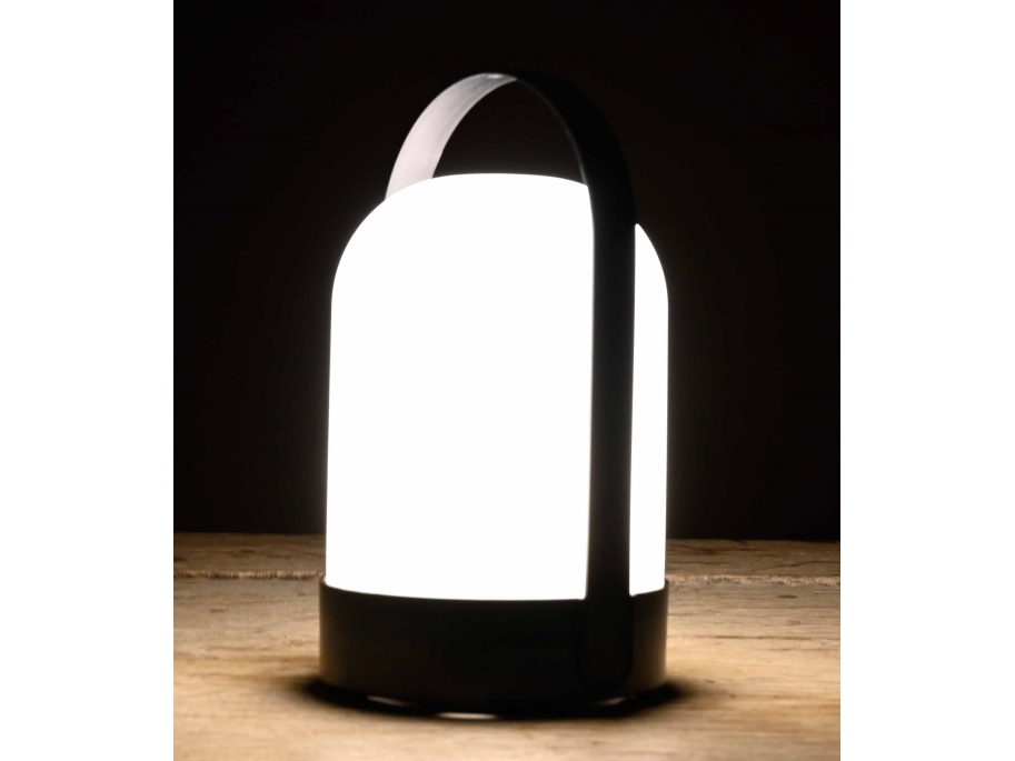 Det Gamle Apotek Tischlampe Mit 2 Led, H 22Cm, B 14Cm, T 13Cm, Schwarz, 3Xaa(Exkl)