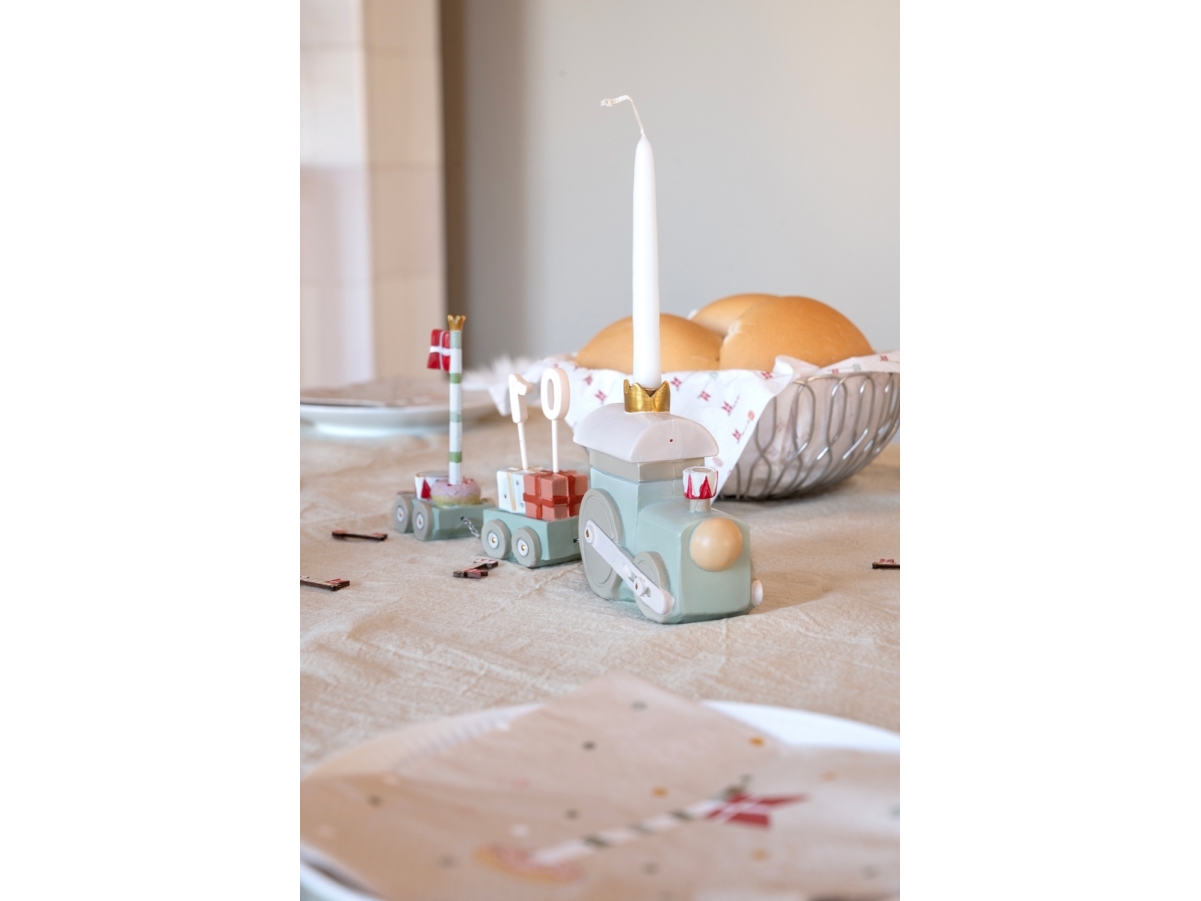 Det Gamle Apotek Fødselsdagstog, h 12cm, b 30cm, d 5cm, 1/colorbox/boks, blå, g