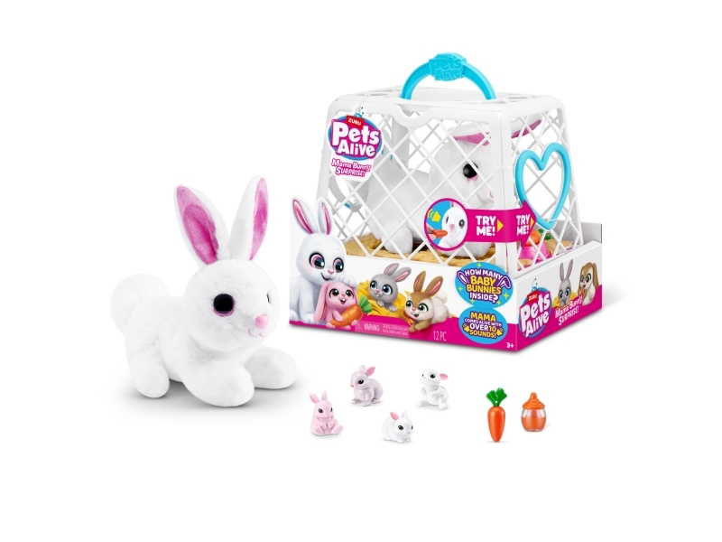 Pets Alive Mama Bunny Surprise, Kanin, 3 År, Interaktiv, Låter, AAA, Batterier medföljer | N - A | GameStuff