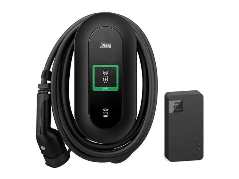 DEFA Power Solar ladestation 6 m. kabel 22kw