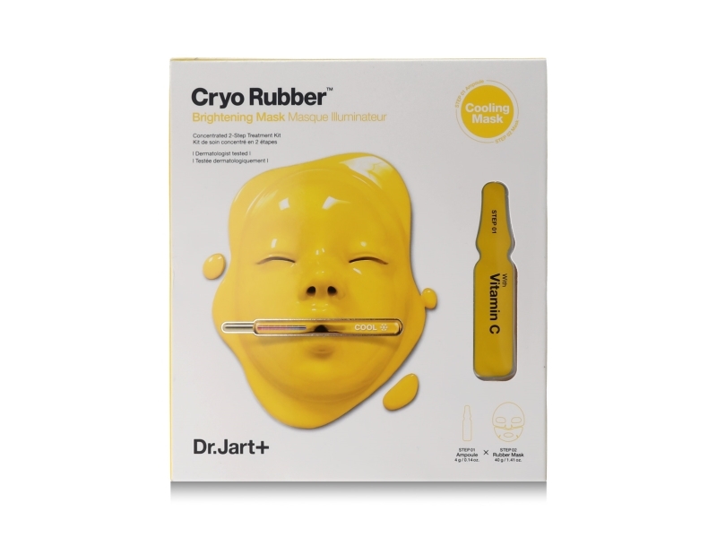 Dr.Jart+ Cryo Rubber Brightening Vitamin C 4 G Ampoule + 40 G Mask