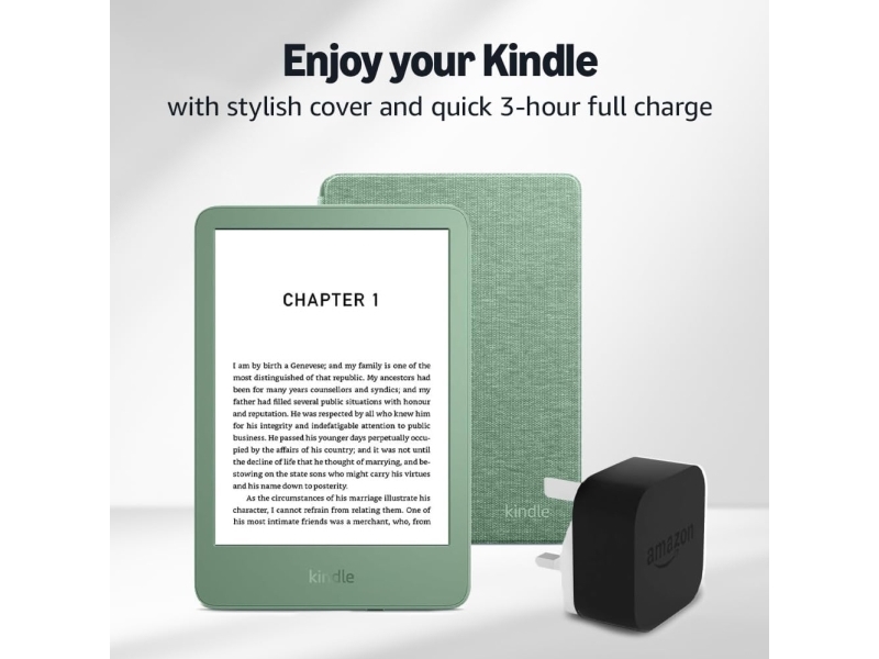 Amazon B0DDZT2Z1L, 15,2 cm (6), E Ink Carta, 1072 x 1448 pixlar, AZW, AZW3, DOC, DOCX, EPUB, HTML, MOBI, PDF, PRC, RTF, TXT, AAX, BMP, GIF, JPEG, PNG | TV, Ljud & Bild - Bärbart ljud & Bild - Läsplattor | GameStuff