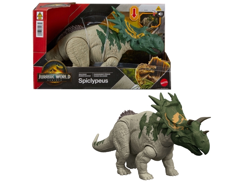 Jurassic World - Dinosaur Figur - Rebirth Wild Roar - Spiclypeus
