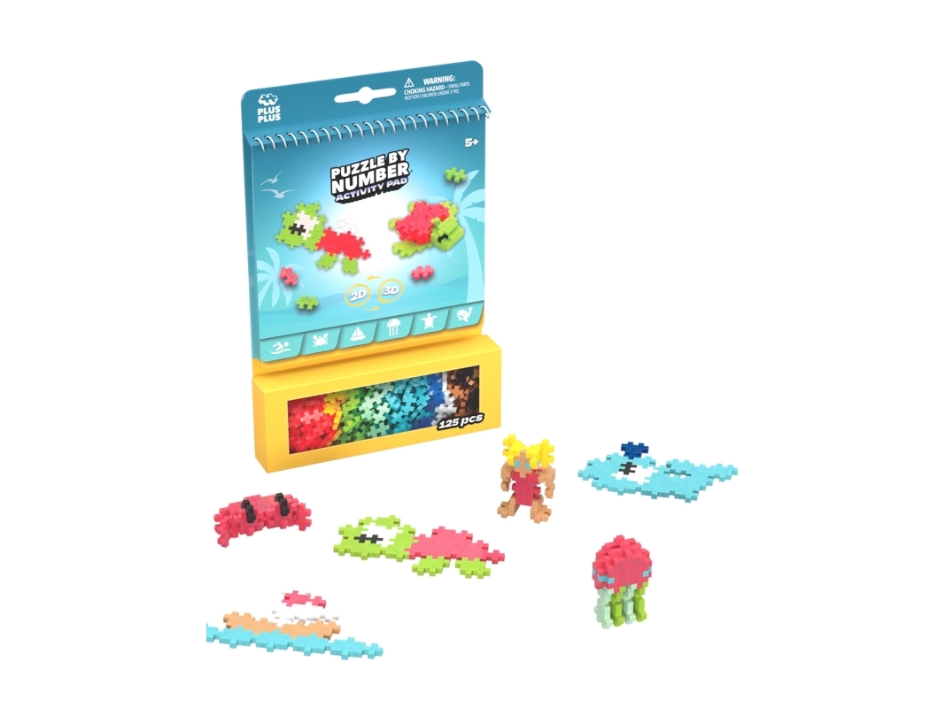 Plus-Plus Activity Pad - Ocean