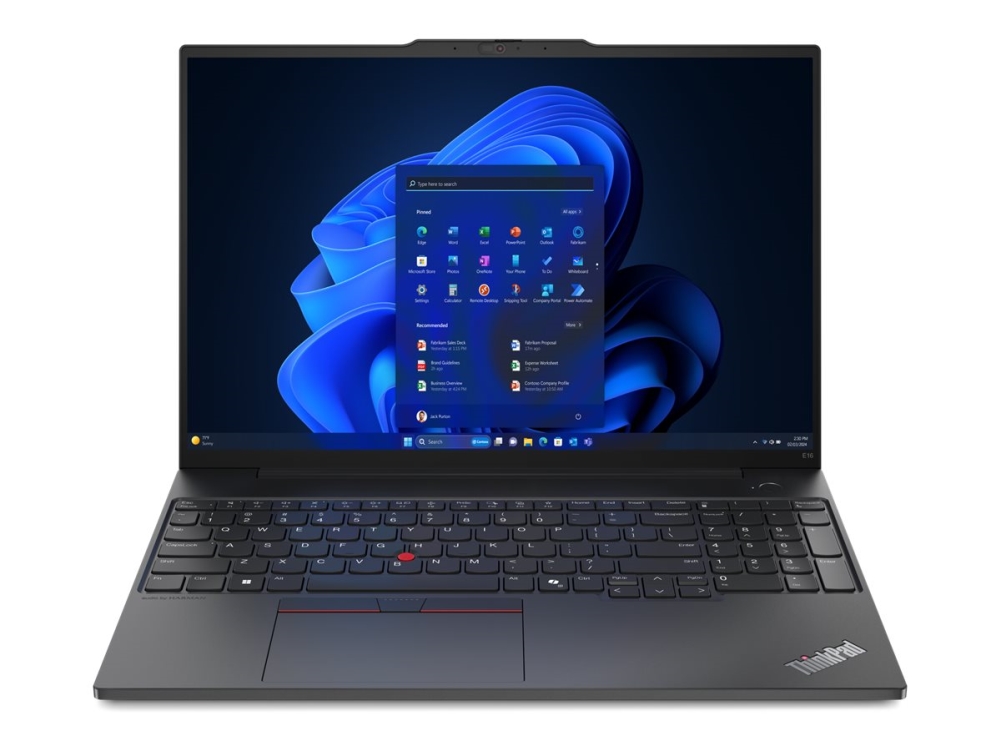 Lenovo ThinkPad E16 Gen 2 21M5 - 180 graders gångsjärnskonstruktion - ingen CPU - inget OS - 0 GB RAM SSD - 16 IPS - svart - CTO | Datorer & Surfplattor - Bärbar dator | GameStuff