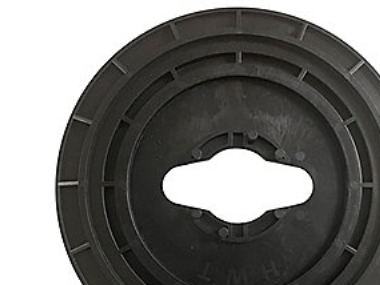 Kantolevy universaali PEHD - venttiilikansille. 100 % uudelleen granuloitu Isiflo