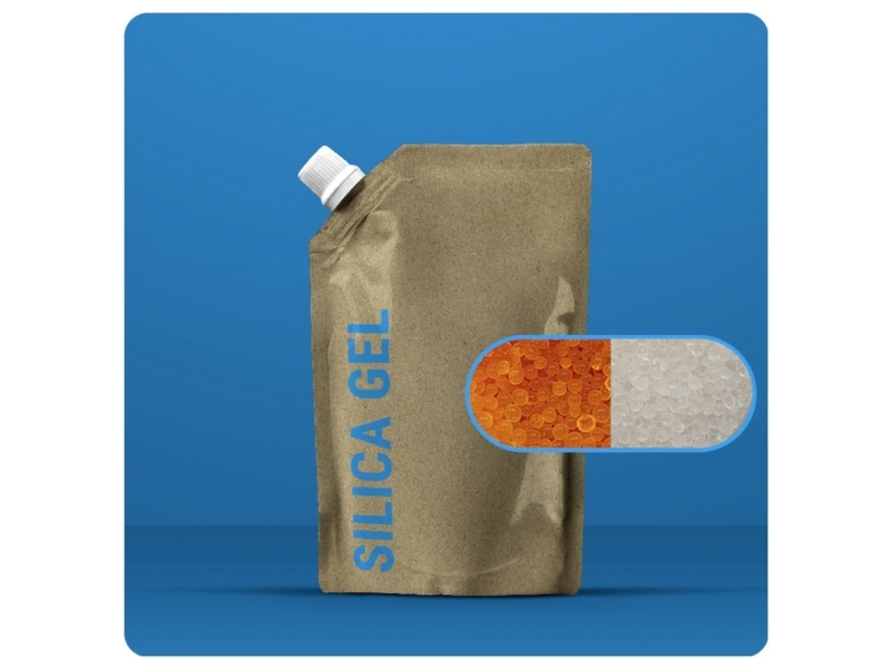 GIEBEL Desiccants Silicagel, tørremiddel Orange, Ufarvet