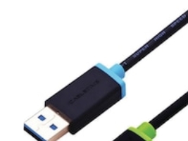 USB-kabel, Cabletime, USB-A till USB-C, 1 m | Datortillbehör - Kablar & adaptrar - Datakablar | GameStuff