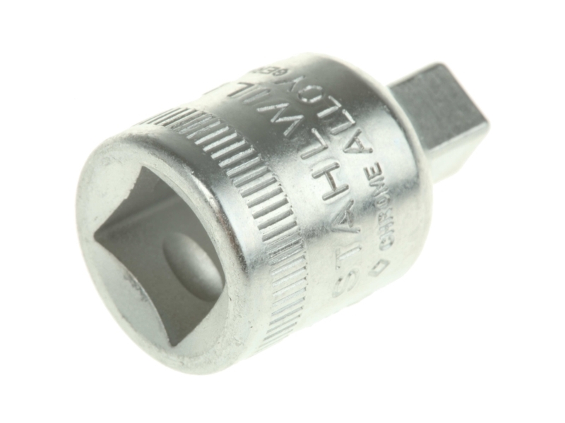 Stahlwille 431 12030001 Adapter för hylsor Skruvmejsel 3/8 (10 mm) utgång 1/4 (6,3 mm) 28 mm 1 st | Elverktyg - Tillbehör - Bitar & Borrset | GameStuff
