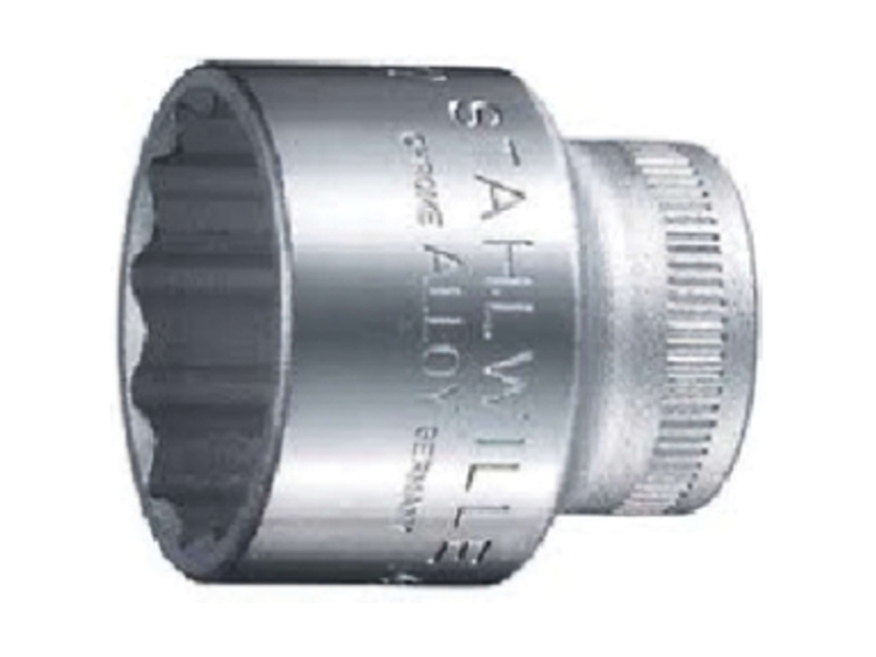 Stahlwille 02410024, Buchse, Chrom, Din En 3709, 20 G