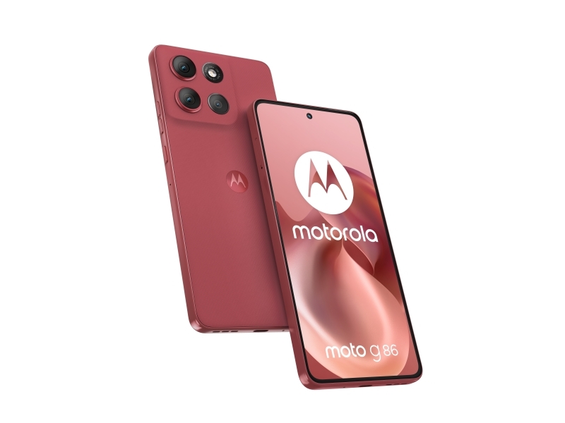 Motorola moto g86 5G 16,9 cm (6,67&quot ) Dual SIM Android 15 USB Type-C 8 GB 256 GB 5200 mAh Pink