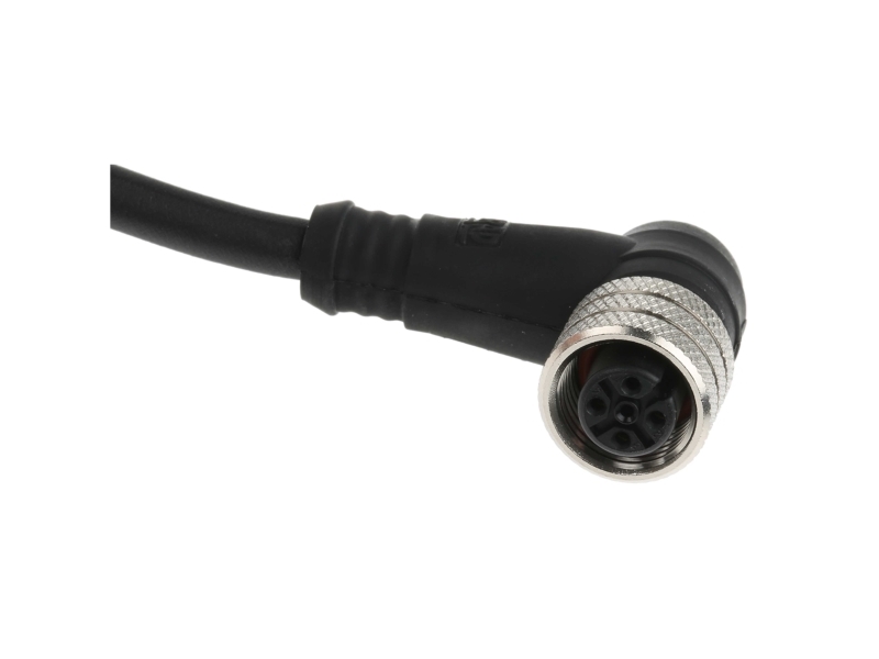 Molex Right Angle Female 4 Way M12 To Unterminated Sensor Actuator Cable, 5M