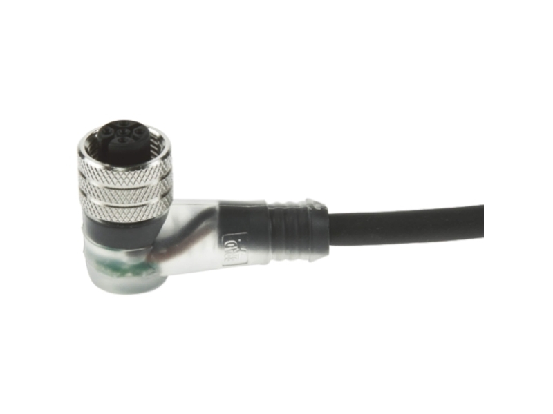 Molex Right Angle Female 3 Way M8 To Unterminated Sensor Actuator Cable, 10M