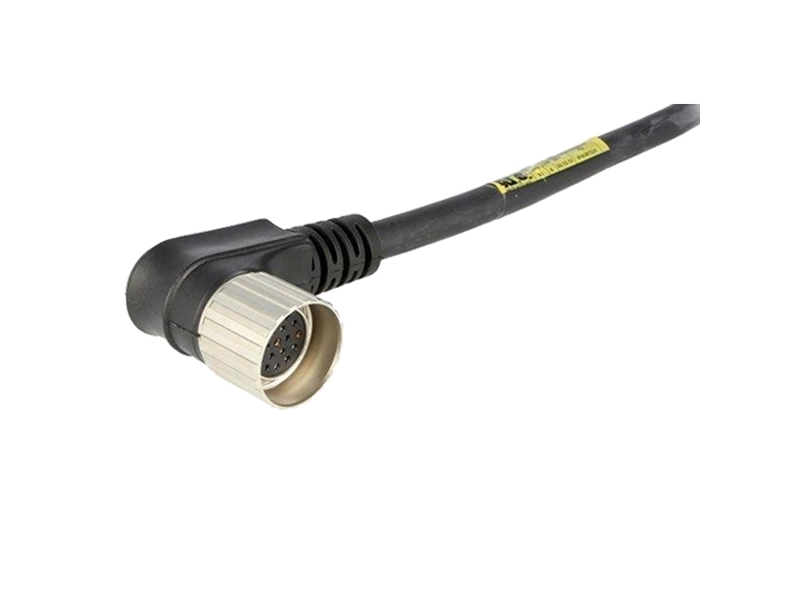 Molex Right Angle Female 19 Way M23 To Unterminated Sensor Actuator Cable, 15M
