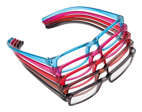 Wedo 271 13099, Unisex, Rektandel, Klassisk, Fuld kant, Flere, Transparent, Plast