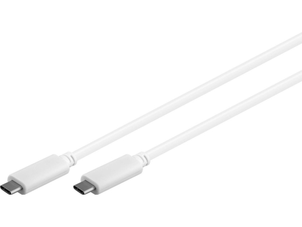 Microconnect Usb3.1Cc3w, 3 M, Usb C, Usb C, Usb 3.2 Gen 2 (3.1 Gen 2), Hvid
