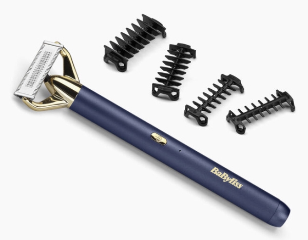 Babyliss Super- X Metal X-Blade, Folie Shaver, Blå, Metal, Titanium, Knapper, 1 Mm