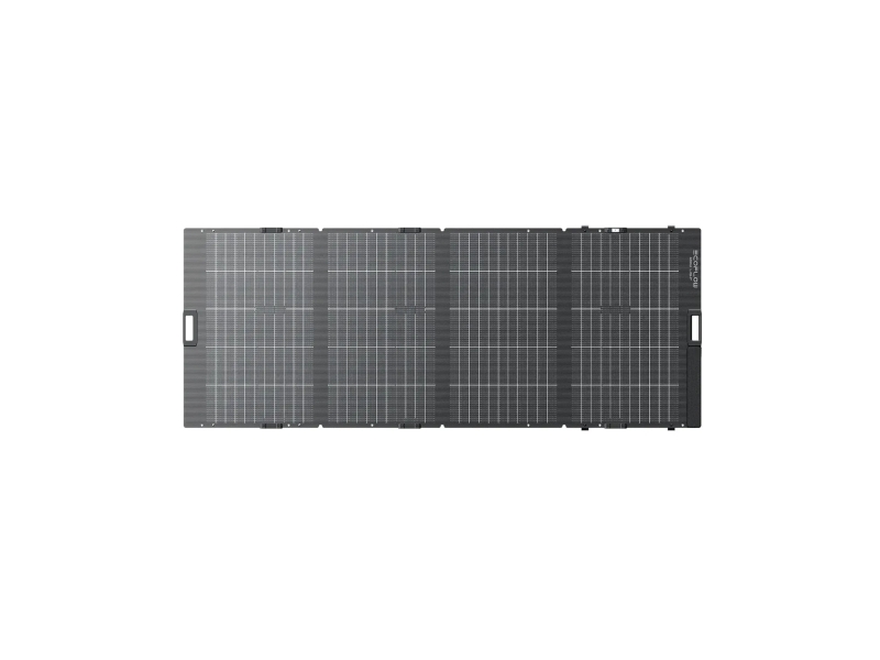 EcoFlow 400W Lightweight Solar Panel, 400 W, 400 W, 39.3 V, Monokrystallinsk silicium, Jord, Sort