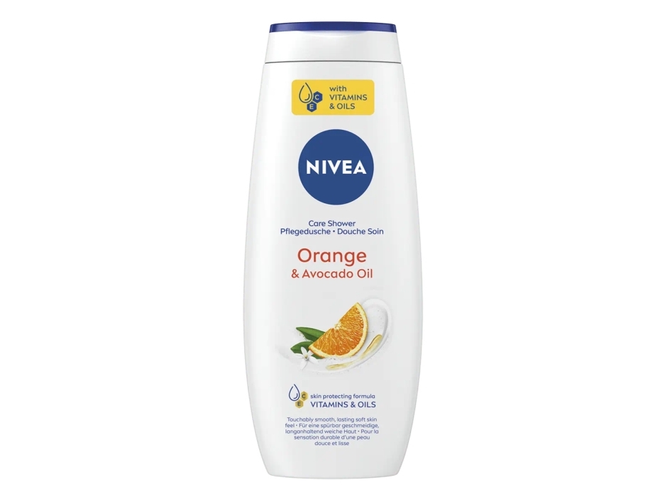 Nivea Care Shower Gel Care &Amp Orange 500Ml