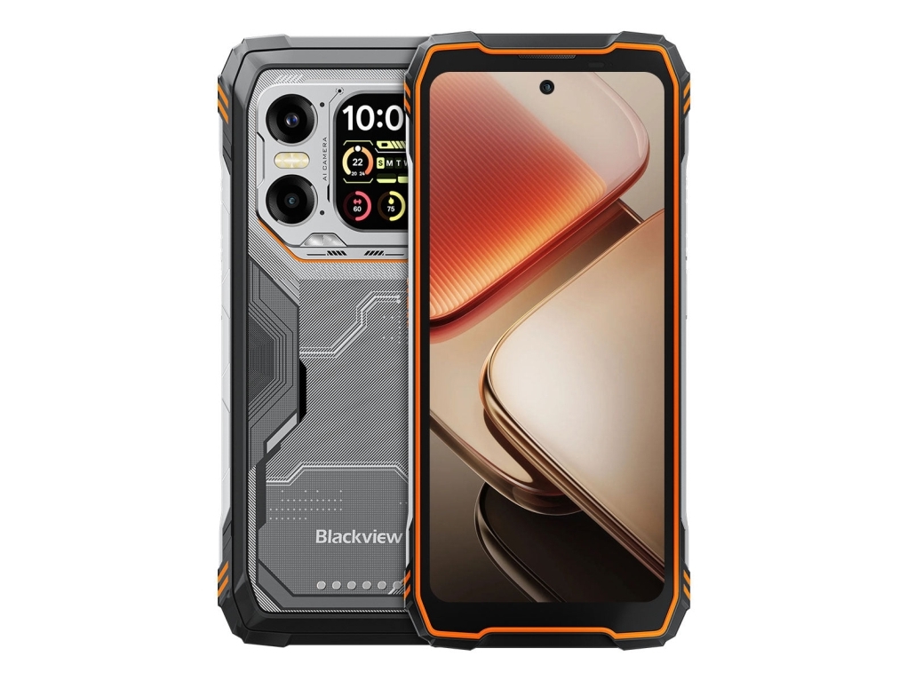 Blackview Xplore 1, 17.2 Cm (6.78"), 12 Gb, 256 Gb, 64 Mp, Android 15, Orange, Black