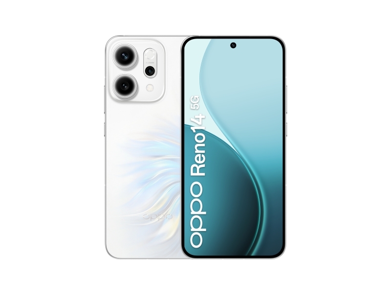Oppo Reno14 5G, 16,7 Cm (6.59"), 12 Gb, 512 Gb, 50 Mp, Android 15, Hvid
