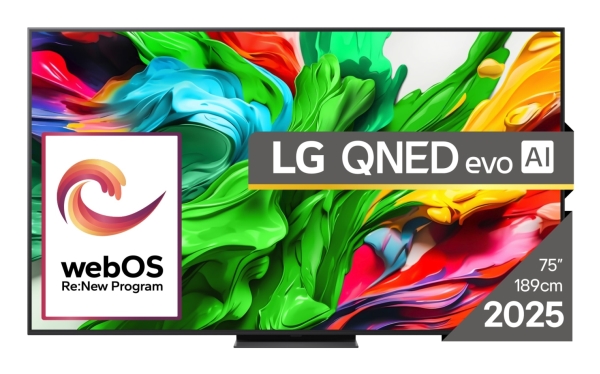 Lg Qned 75Qned86a3a, 190.5 Cm (75"), 3840 X 2160 Pixels, Qned, Smart Tv, Wi-Fi, Black
