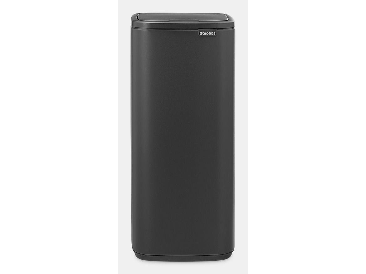Brabantia Bo Touch Bin, 10 l, Rektangulär, Stål, Grå, Plast, Pedal | Leksaker - Rollek - Musikleksaker | GameStuff