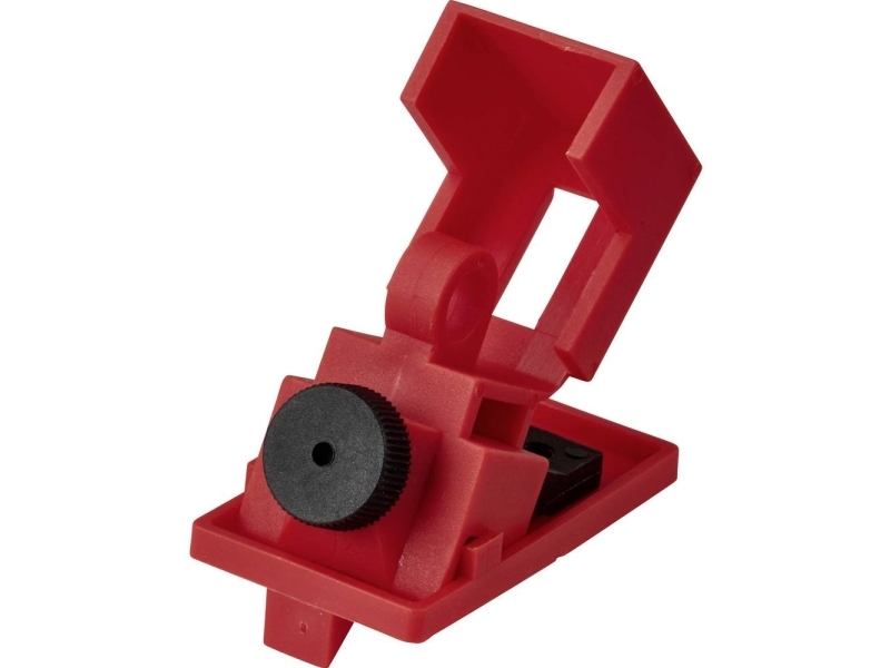 Sygonix Sy-6872680 Verriegelung 28.9 Mm Rot Leistungsschalter Klemme 16.5X12mm (Sy-6872680)