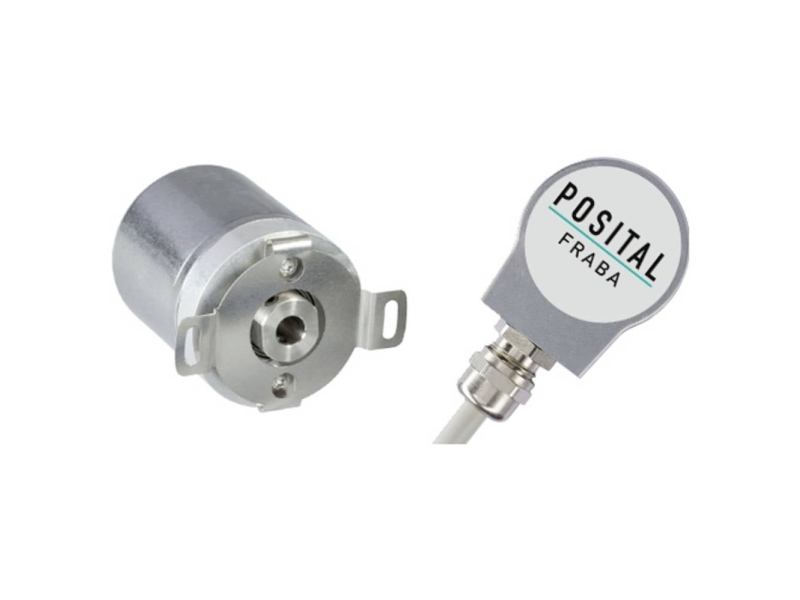 Posital Fraba InCremeentel Drejefølere 1 stk UTD-IPT00-02048-ABS0-2RW Blind Hollow