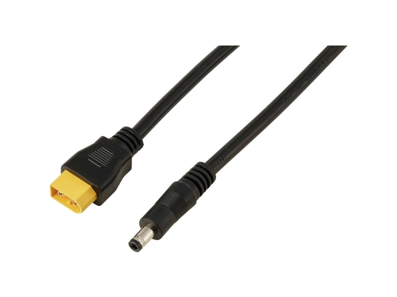 Dc-Stik 2,5/5,5 Mm På Xt60-Kabel 0,5 M. Tc-13619296 Sort Tru Components Indhold: 1 Stk