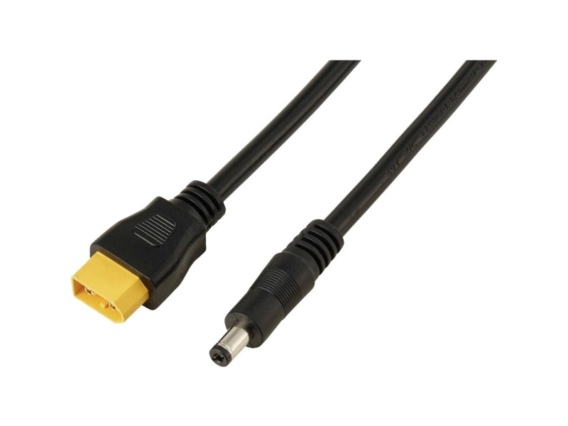 Dc-Stik 2,1/5,5 Mm På Xt60-Kabel 0,5 M. Tc-13619288 Sort Tru Components Indhold: 1 Stk