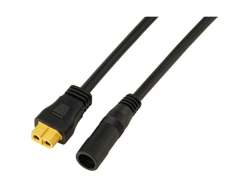Dc-Bøsning 2,1/5,5 Mm På Xt60-Kabel 0,5 M. Tc-13619292 Sort Tru Components Indhold: 1 Stk