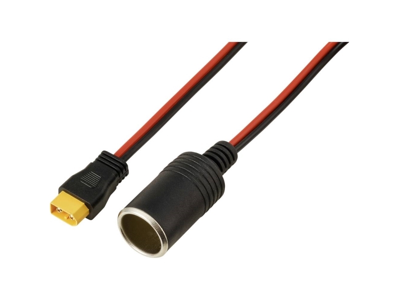 Cigarettænder På Xt60-Kabel 2 M. Tc-13619284 Sort, Rød Tru Components Indhold: 1 Stk