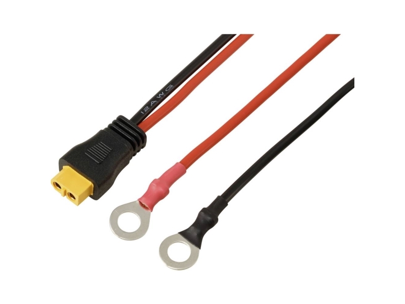 Ringkabelsko angående XT60-tilslutningskabel 0,25 M TC-13619316 Sort, Rød TRU COMPONENTS Indhold: 1 stk
