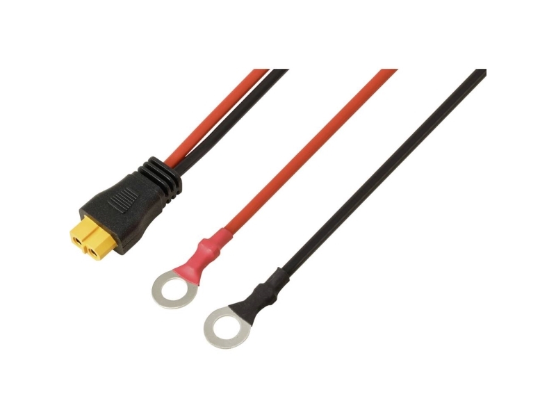 Ringkabelsko Angående Xt60-Tilslutningskabel 1 M Tc-13619320 Sort, Rød Tru Components Indhold: 1 Stk