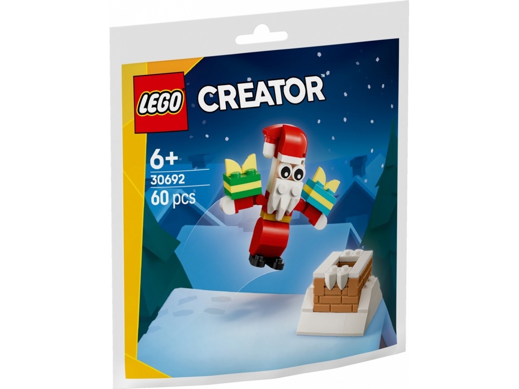 Lego 30692 Creator Der Weihnachtsmann Im Schornstein Polybag
