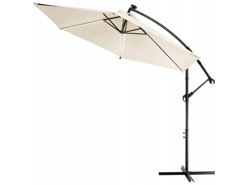 Schwarzwald 3M Boom Gartenschirm Gross Beige L-0713