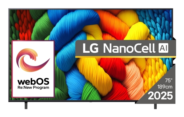 Lg Nanocell Ai Nano80 75Nano80a3b Tv 190,5 Cm (75") 4K Ultra Hd Smart Tv Wi-Fi Schwarz