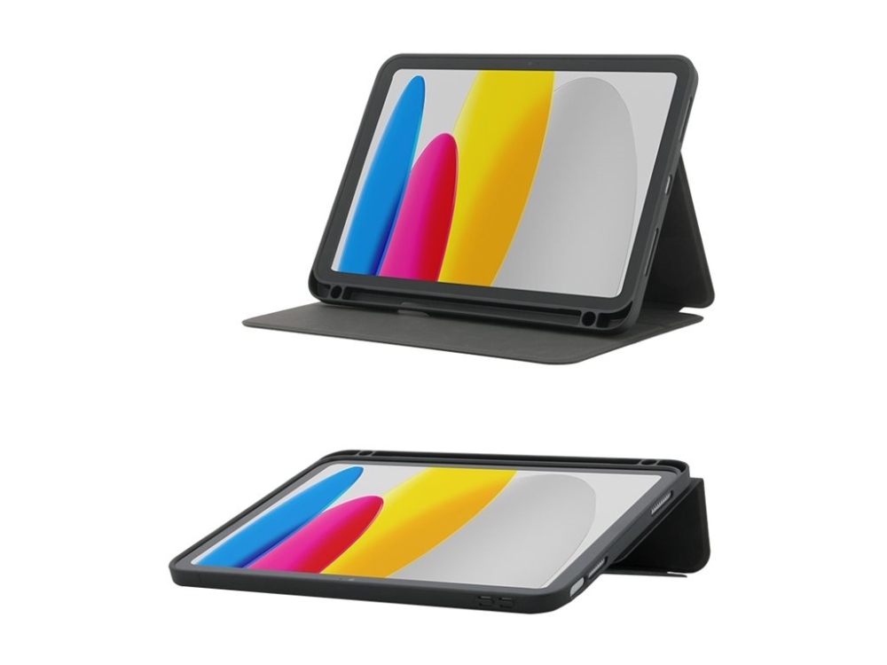 Mobilis Element - Flipomslag til tablet - med flap - sort