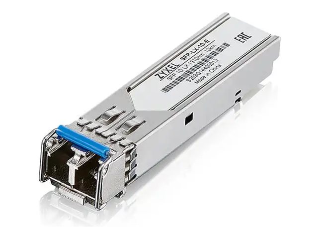 Zyxel SFP-LX-10-D - SFP-sändar/mottagarmodul (mini-GBIC) - 1GbE - 1000Base-LX - LC - upp till 10 km | Datortillbehör - Nätverk - Övriga tillbehör | GameStuff
