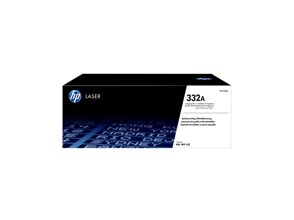 Hp 332A - Sort - Original - Tromlekit - For Laser 408Dn, Mfp 432Fdn
