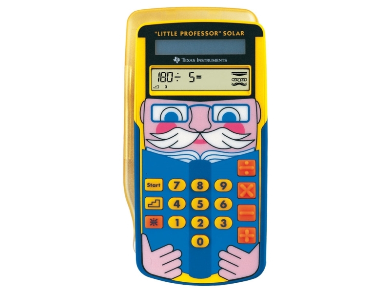 Texas Instruments Little Professor Solar Taschenrechner Tasche Grafikrechner Mehrfarbig (Little Professor Solar)