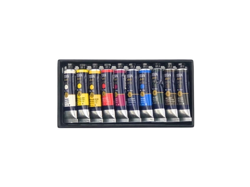 Titan Arts Oil Extra Fine Basic Set 10X