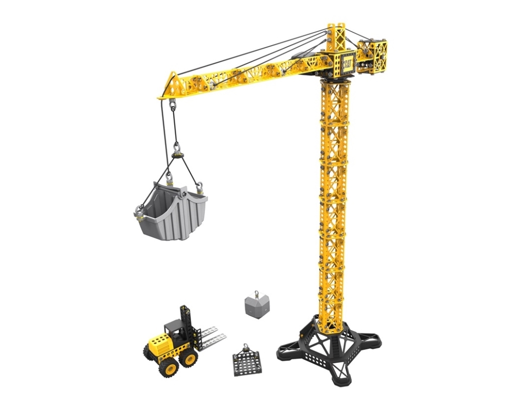 TOY RC konstruksjonskran-sett CAT 82438