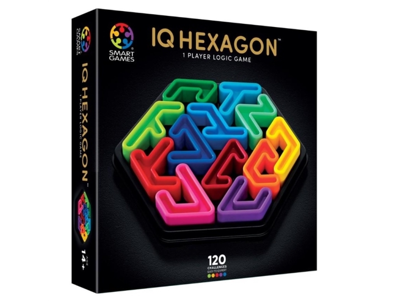 Smartgames Iq Hexagon, Boks Puslespil, 14 År