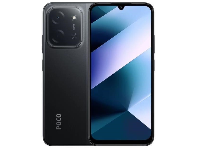 Poco C85, 17.5 Cm (6.9"), 1600 X 720 Pixels, 6 Gb, 128 Gb, 50 Mp, Black