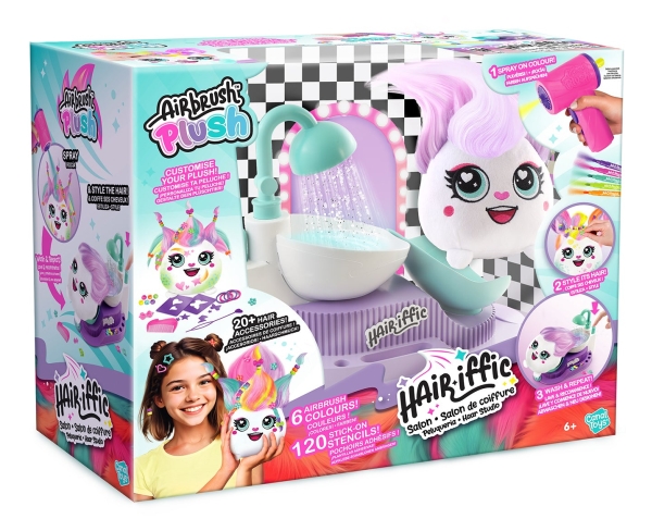 Canal Toys Airbrush Plush Air 044, Hairstyling Salon, 6 År, Aa